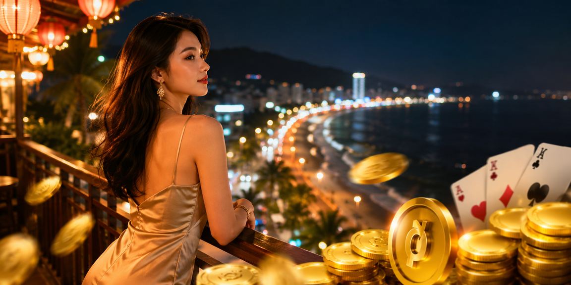 Trò chơi bài đêm tại chợ đêm Phan Thiết – không khí casino sôi động